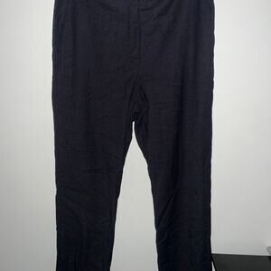 H&M dress pants white polkadots size 4